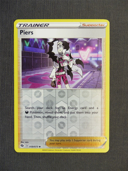 Piers 058/073 Reverse Holo - Pokemon Cards #5V0