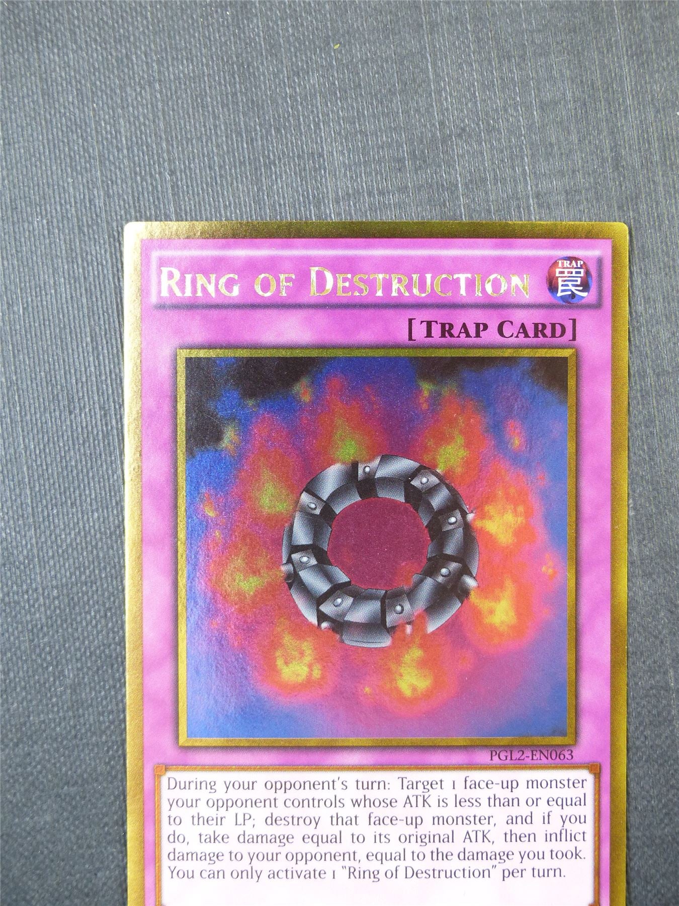 Ring of Destruction - Yugioh Card #9JI