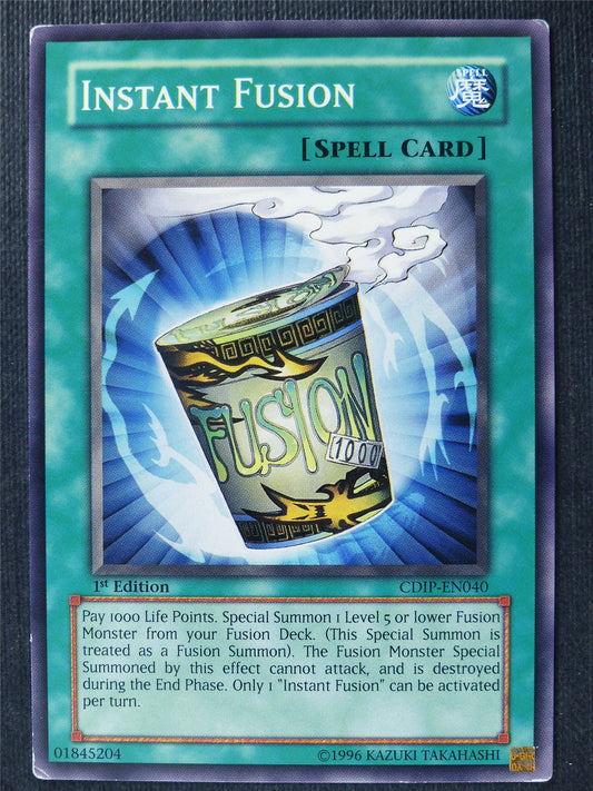 Instant Fusion CDIP - 1st ed - Yugioh Cards #4ED