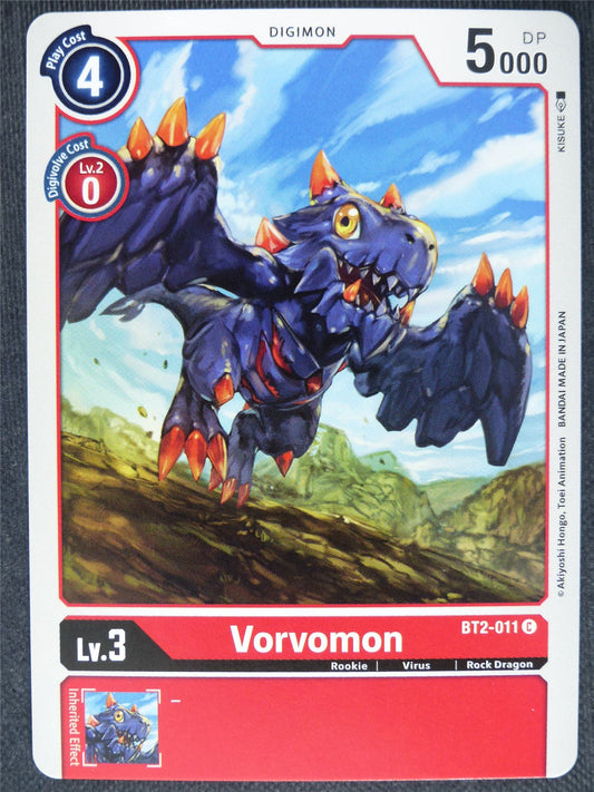 Vorvomon BT2-011 C - Digimon Cards #1A