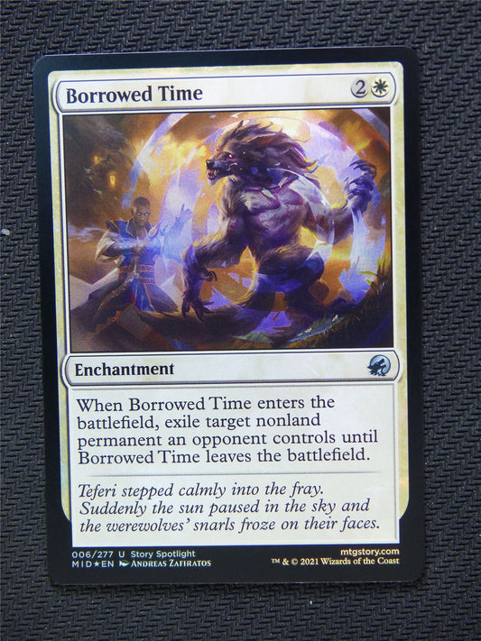 Borrowed Time Foil - Innistrad - Mtg Card #3MQ