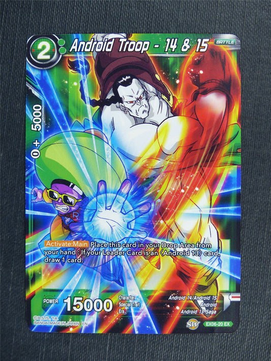 Android Troop - 14 & 15 - Dragon Ball Super Cards #44E