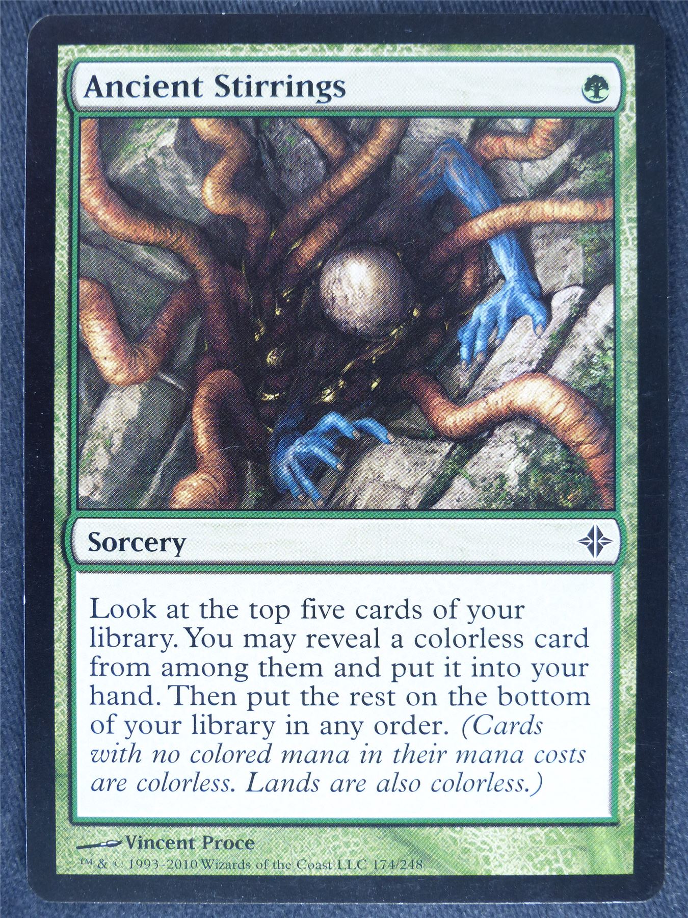 Ancient Stirrings - Mtg Magic Cards #LV