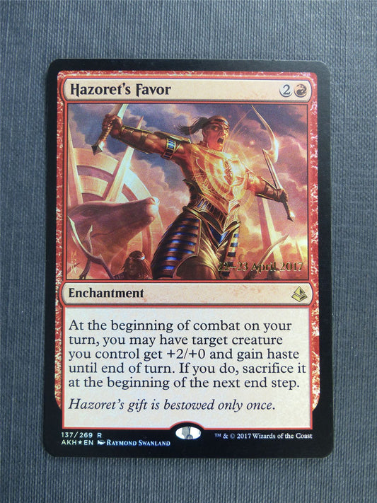 Hazoret's Favor Promo Foil - Mtg Magic Cards #4JB