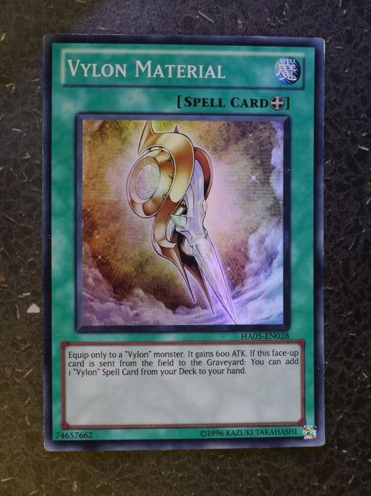 Yugioh Cards: VYLON MATERIAL HA05 SUPER RARE # 3D4