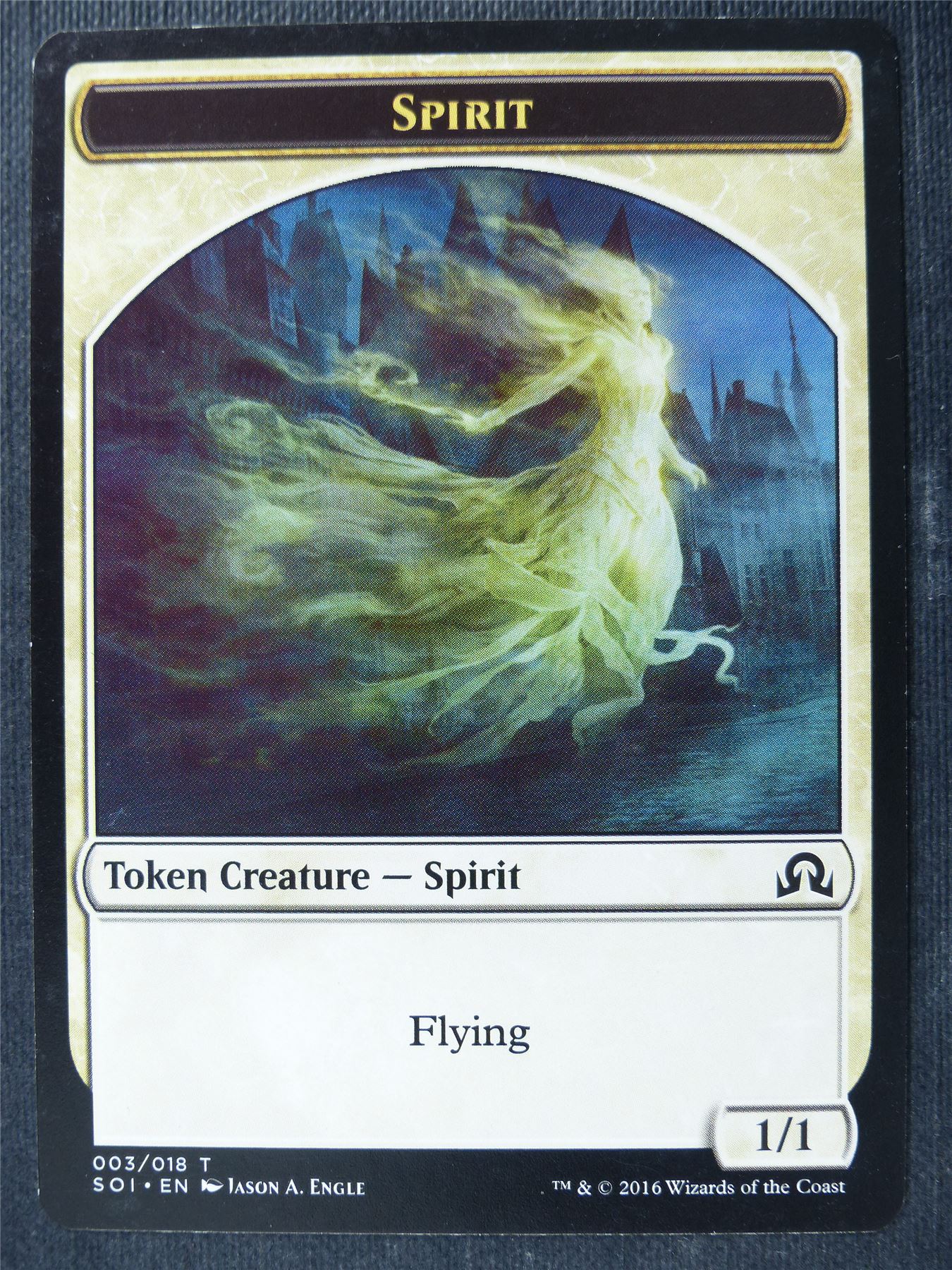 Spirit Token - Mtg Card #3ZH