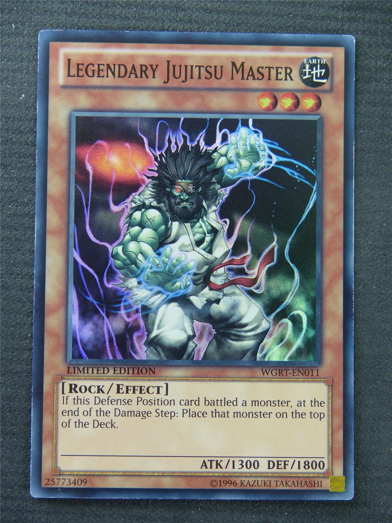 Legendary Jujitsu Master WGRT Super Rare - Yugioh Card #1QD