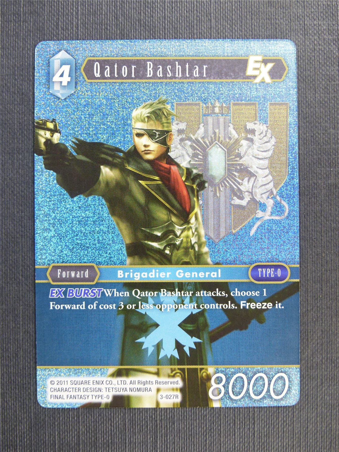 Qator Bashtar 3-027R Foil - Final Fantasy Cards #2QC