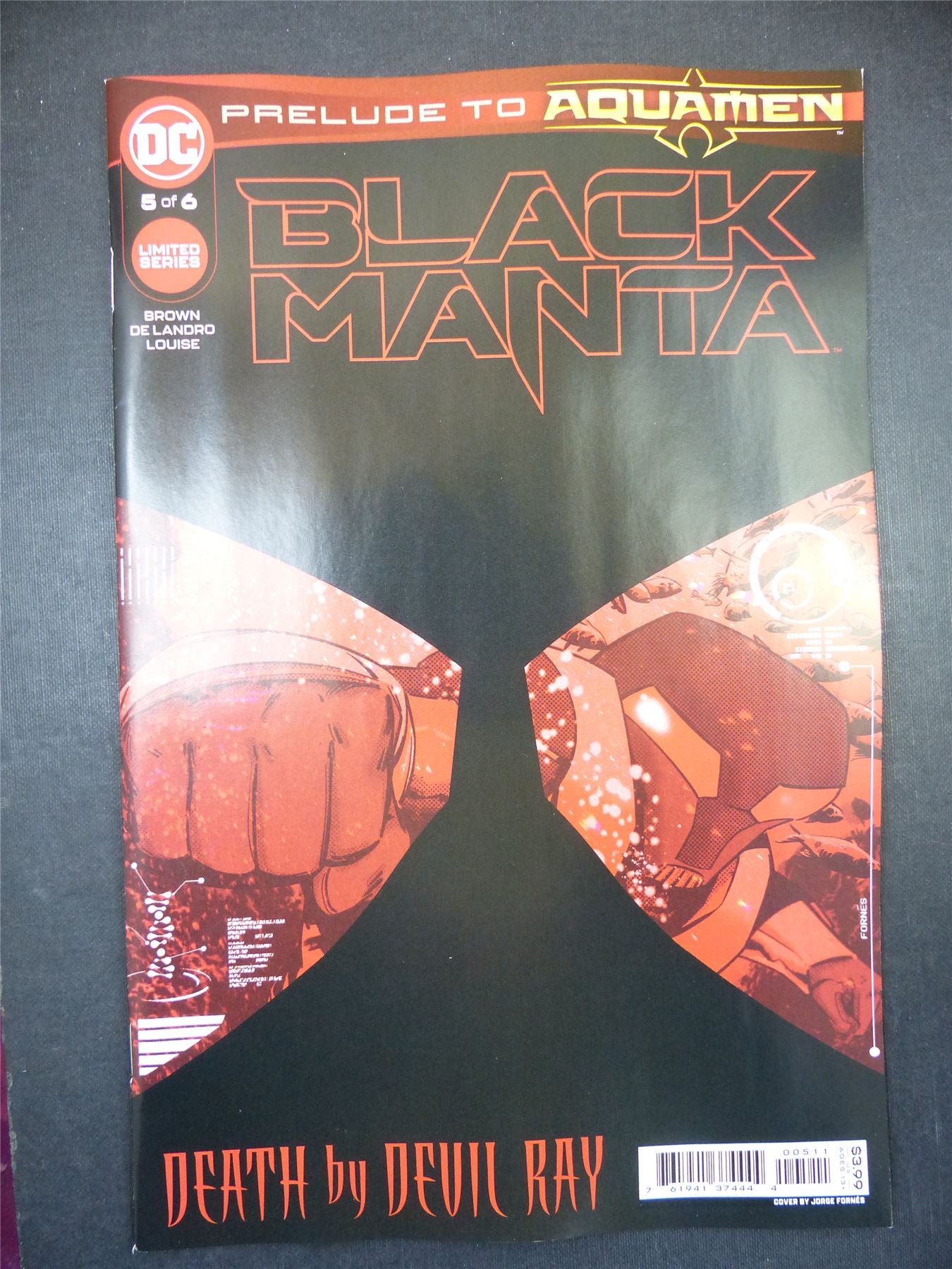 BLACK Manta #5 - Mar 2022 - DC Comics #5C7