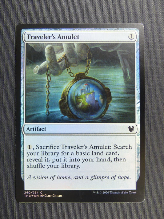 Traveler's Amulet Foil - Theros Collector Ed - Mtg Magic Cards #3OC