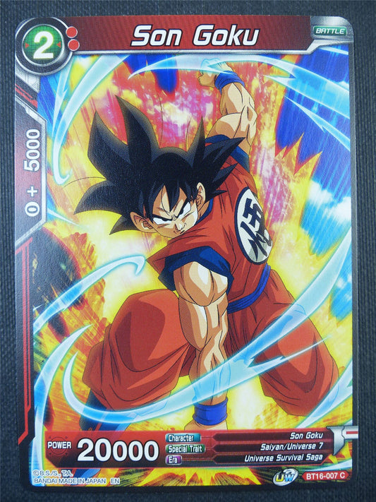 Son Goku - Dragon Ball Super Card #80Q