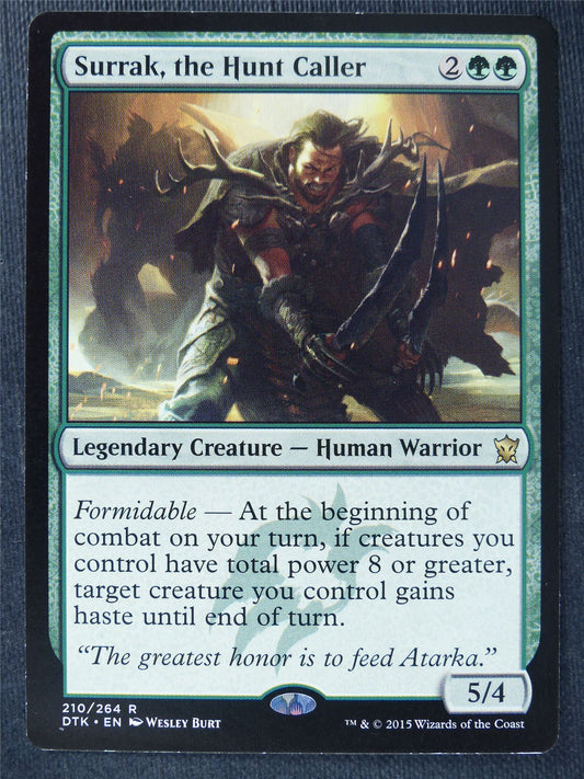 Surrak the Hunt Caller - Mtg Magic Cards #SZ