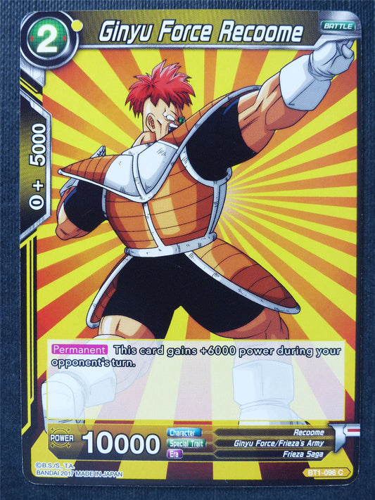 Ginyu Force Recoome - Dragon Ball Super Cards #AE