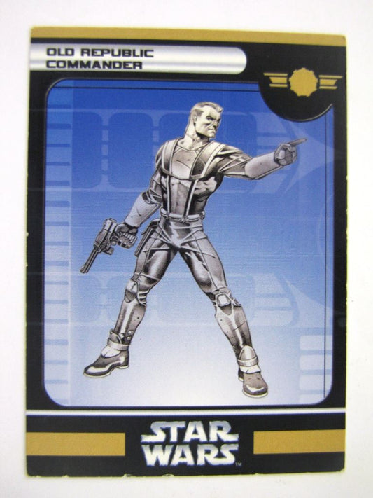 Star Wars Miniature Spare Cards: OLD REPUBLIC COMMANDER # 11B7