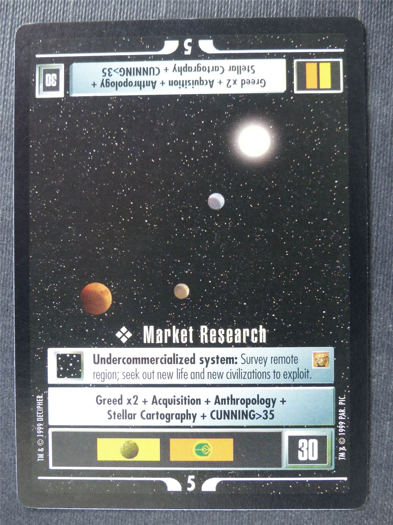 Market Research - Star Trek Card #4XB