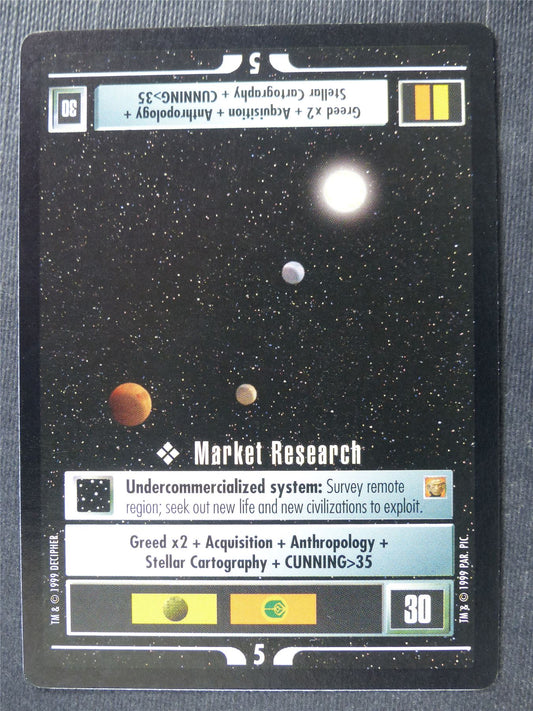Market Research - Star Trek Card #4XB