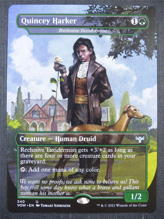 Quincey Harker Borderless - Mtg Card #8UV