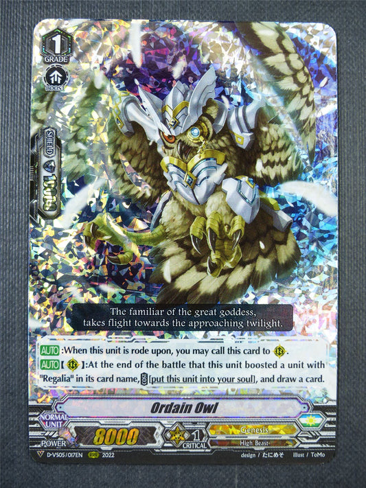 Ordain Owl D-VS05 RRR - Vanguard Card #6Y5