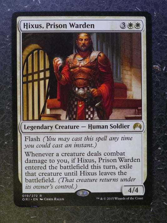 MTG Magic Cards: HIXUS, PRISON WARDEN # 7H10