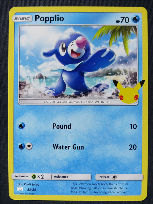 Popplio 23/25 McDonald's Promo NM - Pokemon Cards #4V