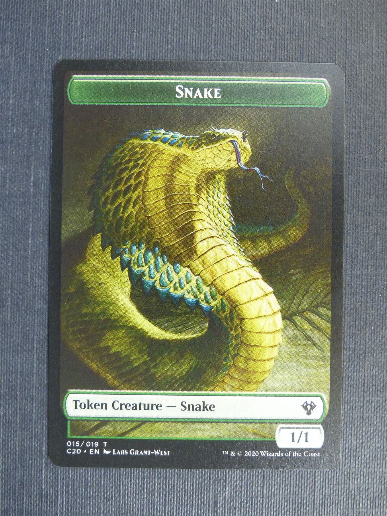 Beast / Snake Token - C20 - Mtg Card