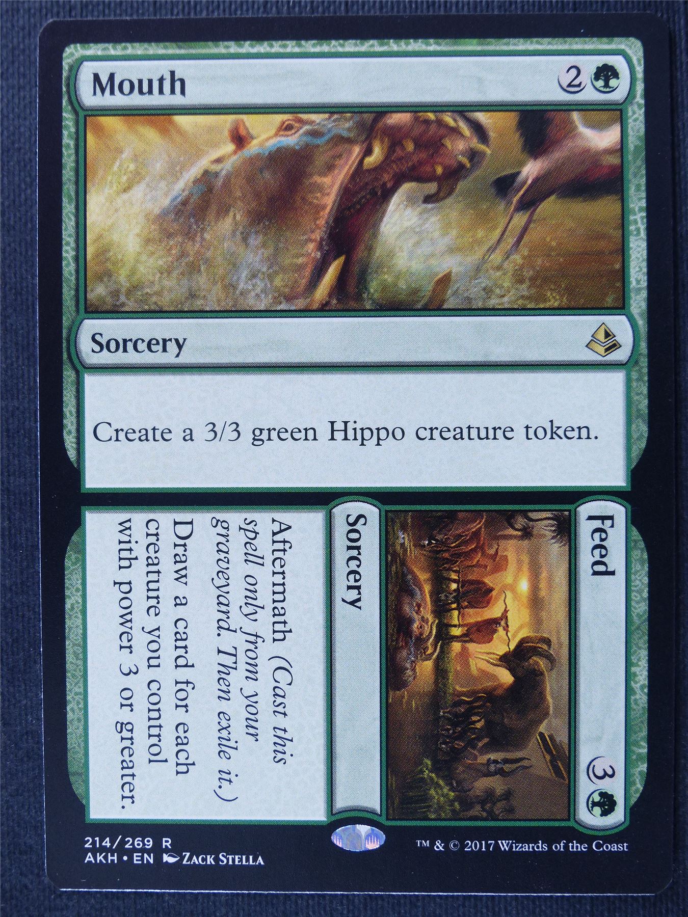 Mouth Feed - Mtg Magic Cards #2PI