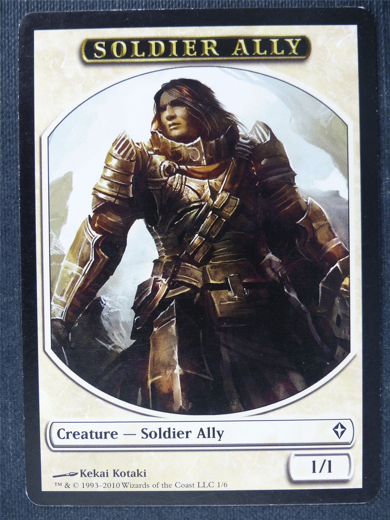 Soldier Ally Token - Mtg Magic Cards #TC