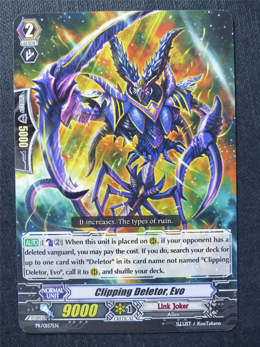 Clipping Deletor Evo Promo - Vanguard Cards #MR