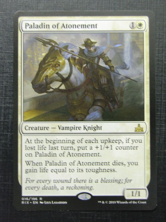 Paladin of Atonement - Mtg Magic Card # 13C82