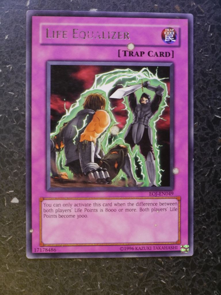 Yugioh Cards: LIFE EQUALIZER EOJ SUPER RARE # 4A61