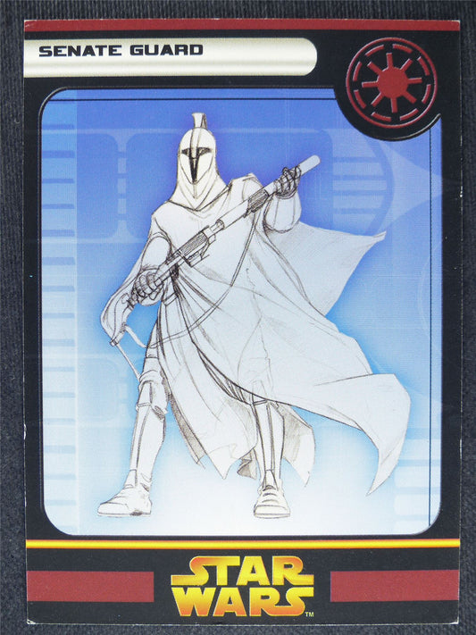 Senate Guard - Star Wars Miniatures Spare Cards #6U