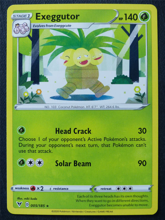 Exeggutor 005/185 - Pokemon Cards #BB