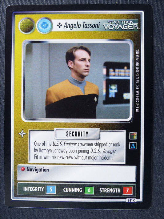 Angelo Tassoni - Voyager - Star Trek Card #4VK