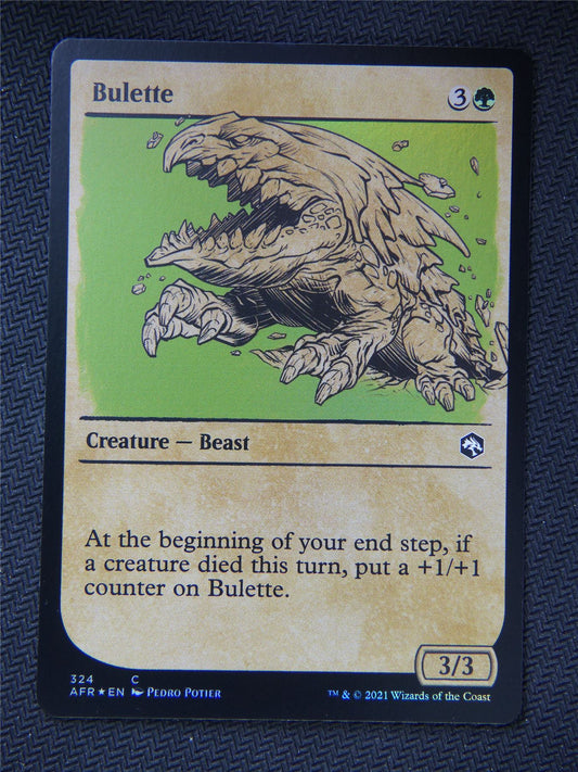 Bulette Foil Rulebook Art - Mtg Forgotten Realms #1HD