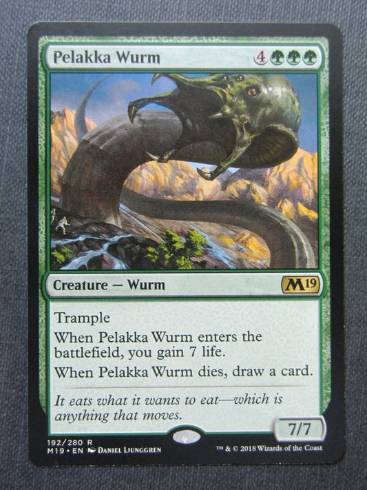 Pelakka Wurm - Mtg Magic Cards # 9C67