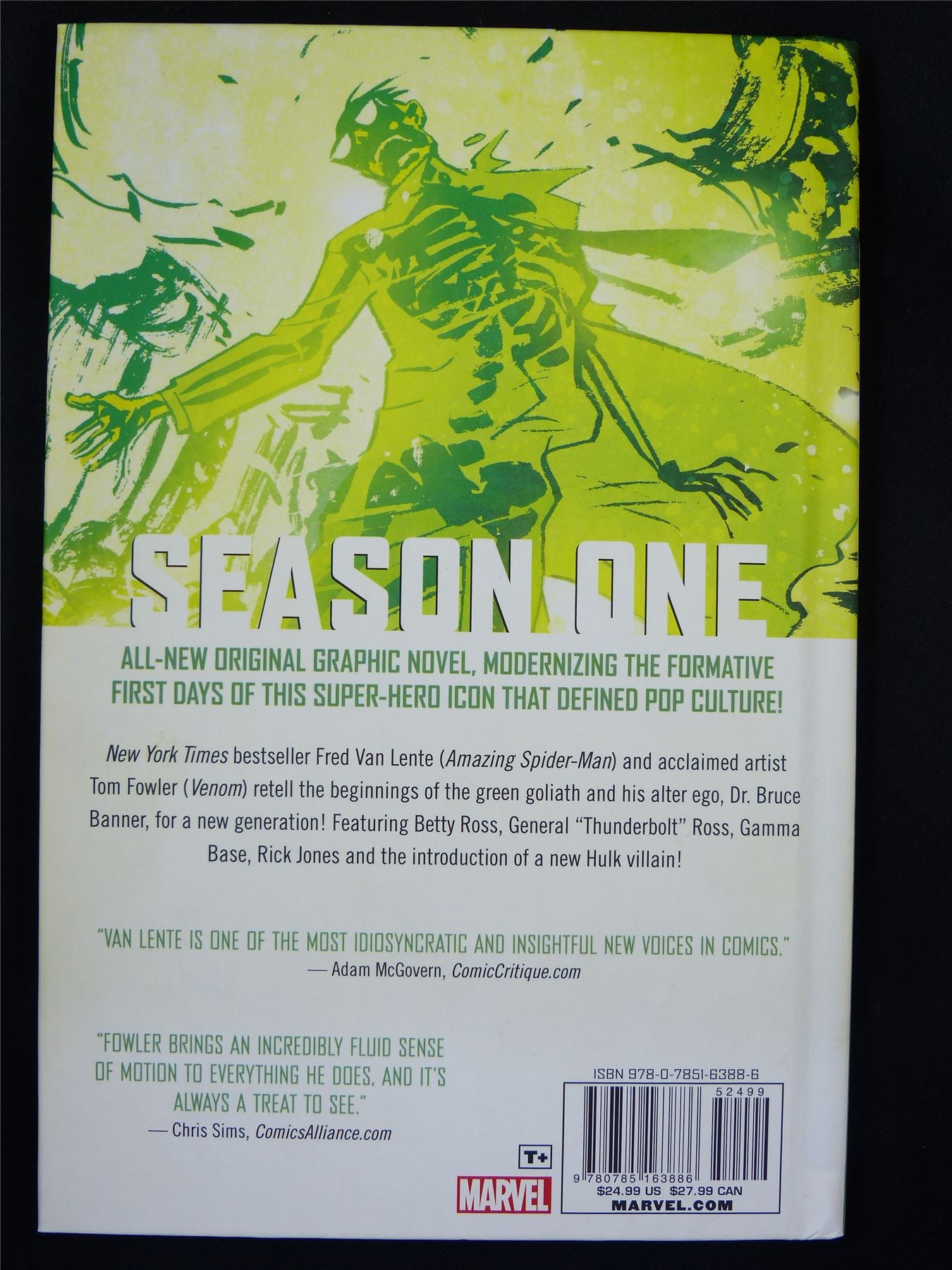 HULK Season One - Marvel Graphic Hardback #2RR