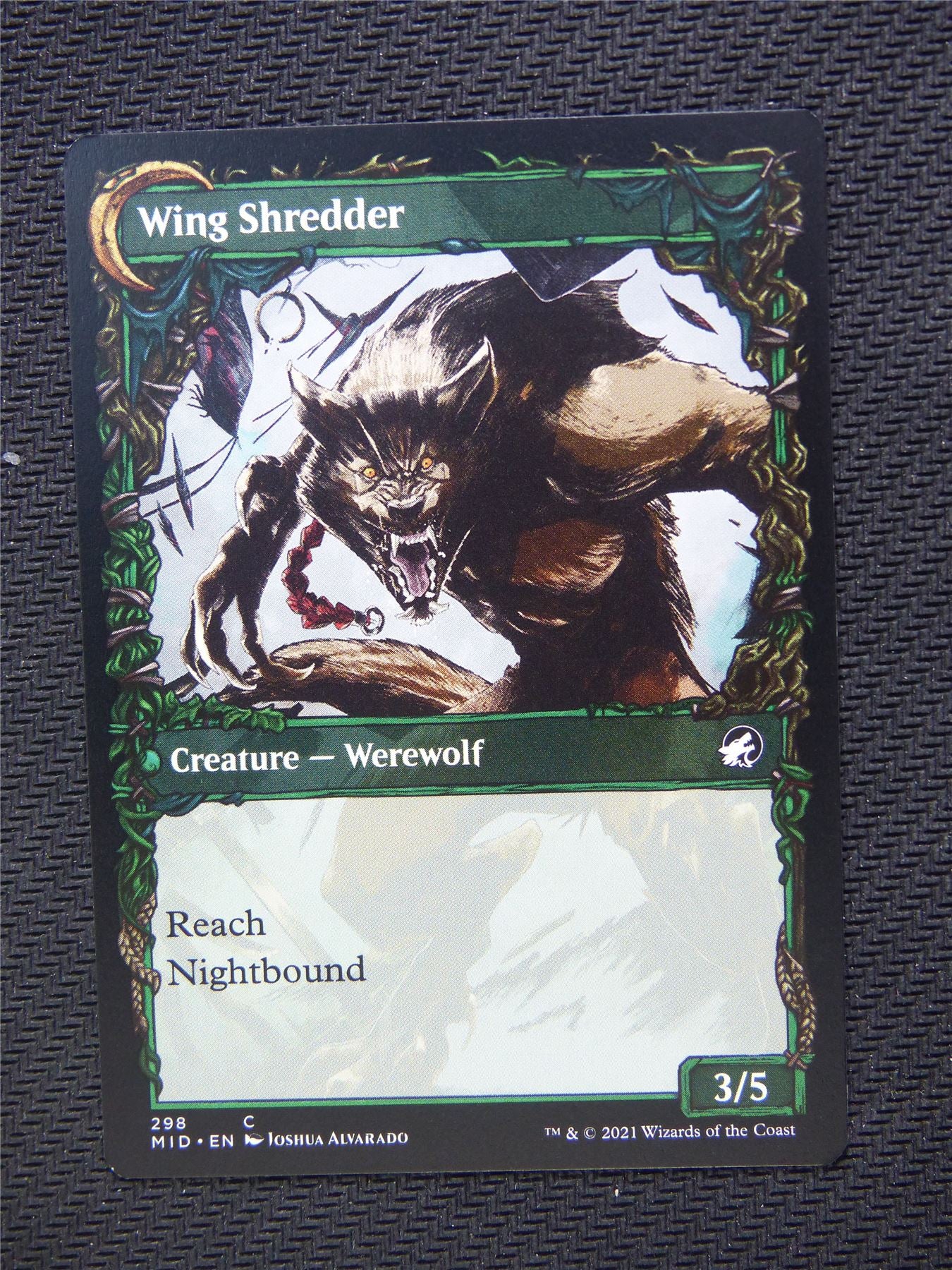 Bird Admirer Wing Shredder  Showcase - Innistrad - Mtg Card #3MJ