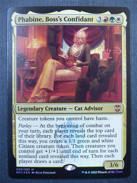 Phabine Boss's Confidant Foil - Mtg Card #4MK