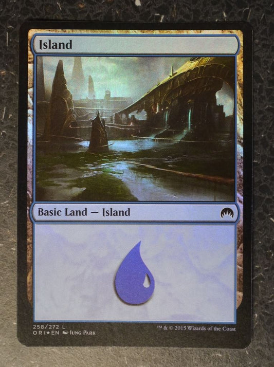 MTG Magic Cards Foil: ISLAND 258/272 # 10E41