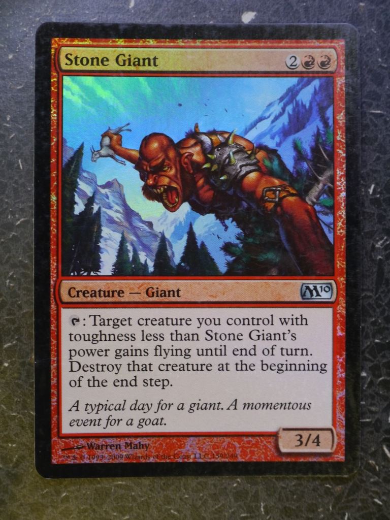MTG Cards: STONE GIANT FOIL # 5C80