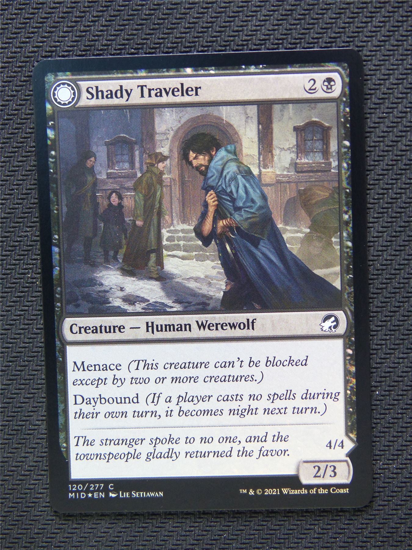 Shady Traveller Stalking Predator Foil - Innistrad - Mtg Card #3O6