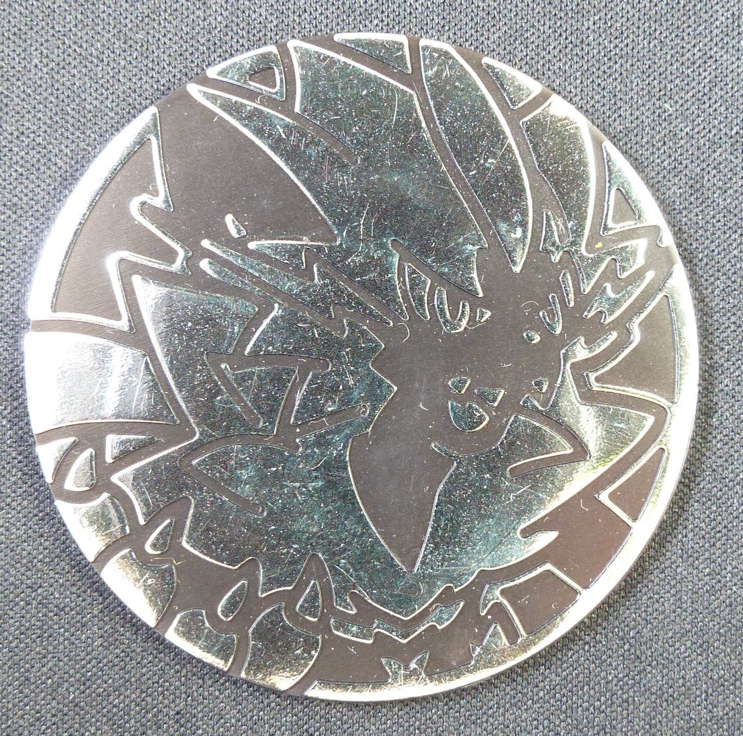 Zeraora Silver - Pokemon Large Coin #4W