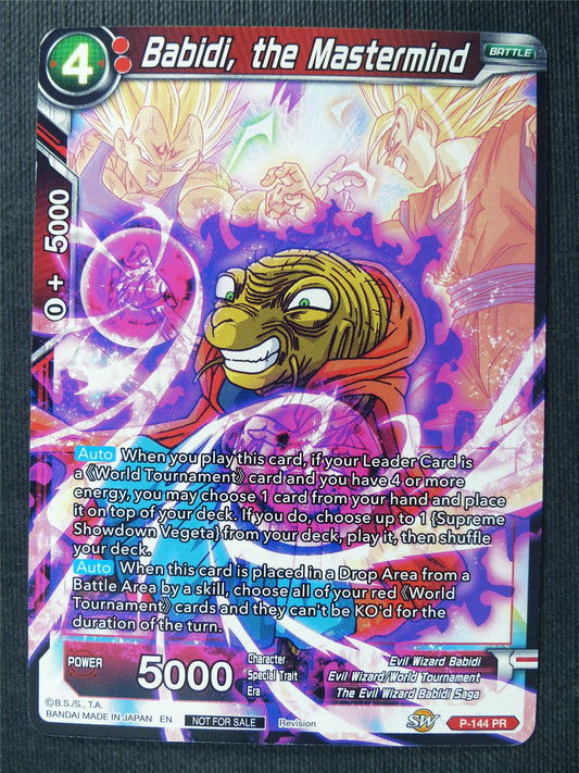 Babidi the Mastermind - Dragon Ball Super Cards #RC