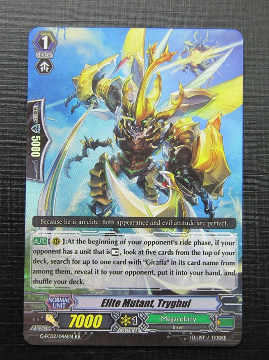 Vanguard Cards: ELITE MUTANT, TRYGHUL G-FC02 RR # 17G10