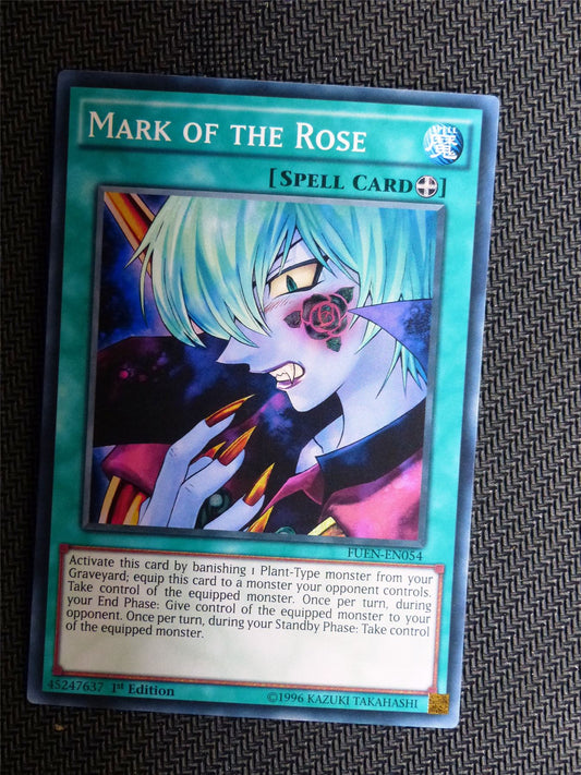 Mark of the Rose - FUEN - Super Rare - Yugioh Card # 1C65