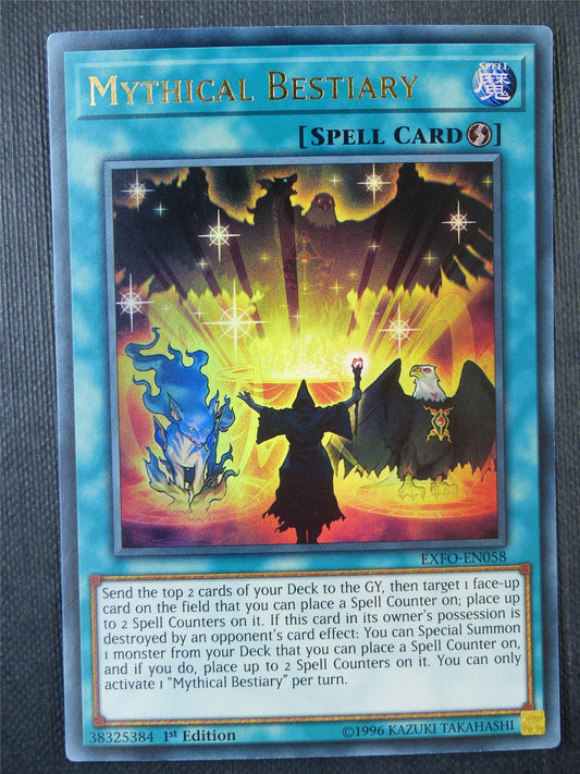 Mythical Bestiary EXFO Ultra Rare - 1st ed Yugioh Card #8F8