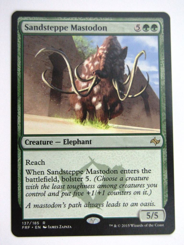 MTG Magic Cards: SANDSTEPPE MASTODON # 36H54