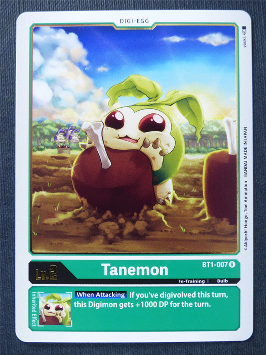 Tanemon BT1-007 R - Digimon Cards #PL