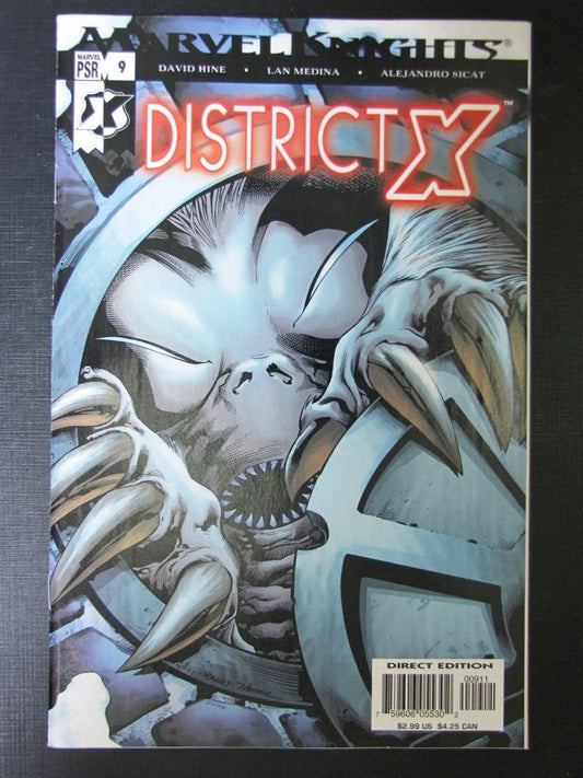 District X #9 - Marvel Comic # 14H75