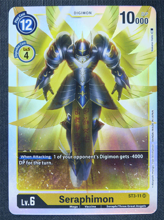 Seraphimon ST3-11 SR - Digimon Cards #18F